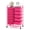 Hot Pink, variant on Rolling Cart with 15 Drawers, Rolling Drawer Organizer Cart w/Lockable Wheels, Removable & 2-Sized Storage Drawers, Art Cart for School Home Art Supplies File Scrapbook