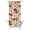 White-84, variant on Cottagecore Fungi Boho Shower Curtain, Waterproof Fabric with Woodland Mushroom and Whimsical Mushroom Designs, Includes Hooks, Perfect for Bathroom or Airbnb