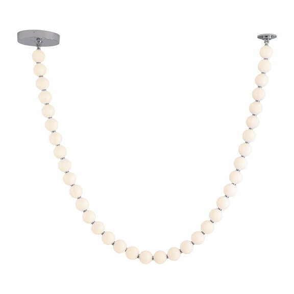 Alora Lighting Pd321736ch-Unv-010 Akoya 125" Wide Led Linear Pendant - Chrome