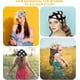 thumbnail image 2 of 2pcs Floral Crochet Bandana Hair Headbands For Women, 2 of 5