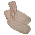 thumbnail image 2 of Tic Tac Toe - Little Girls' Triple Roll Socks 31768-Small (pink), 2 of 3