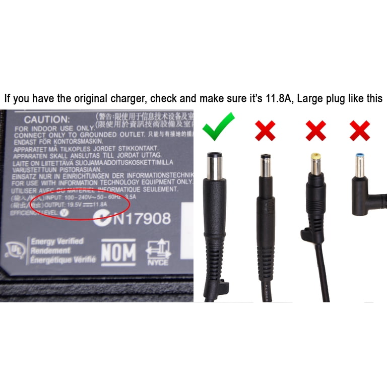 HP M52948-001 19.5V 11.8A Genuine Original Power Supply AC Adapter 