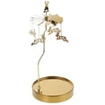 thumbnail image 2 of FELTECHELECTR Candelabro giratorio con tapa de copa para vela, candelabro magnético giratorio de acero inoxidable, 2 of 4