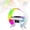 1 Pcs, variant on Multifunctional Bluetooth Speaker with Colorful Atmosphere Light - Wireless Charging Alarm Clock & Bedside Lamp - Sunrise Lamp