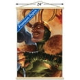 thumbnail image 3 of Marvel Comics - Loki - Siege Cover #1 Wall Poster with Wooden Magnetic Frame, 22.375" x 34", 3 of 3