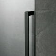 thumbnail image 2 of Serene Valley 68 x 74 Inch Square Rail Frameless Sliding Shower Door, Black, 2 of 8