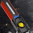 thumbnail image 4 of Matsuzay Linterna LED superbrillante con carga USB con martillo de seguridad, luz lateral, reparación de trabajo, reflector, suministros de Iluminación y accesorios, 4 of 6