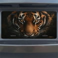 thumbnail image 7 of Tiger Portrait Front License Plate, Metal License Plate, Funny Standard Plates Personalized Novelty Decorative For Men/Women/Boys/Girls Car 6×12 Inch, 7 of 7