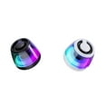 thumbnail image 3 of Transemion Compact Mini Speaker With Magnetic Suction Base 5W Speaker 2. RGB Ambient Light Pocket Speaker Black, 3 of 6