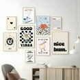 thumbnail image 2 of Abstract Checkerboard Style Funny Poster Wall Art Print for Modern Home Decoration, UNFRAMED 16x24, 2 of 4