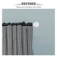 thumbnail image 3 of Curtain Rod Decorative Finials Silver Plastic Elegance for Home 6 Pieces, 3 of 9