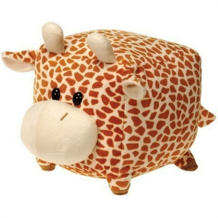 Giraffe Stuffed Toy - Fiesta Toys Square Giraffe Plush Stuffed Animal Toy - 4.5 Inches