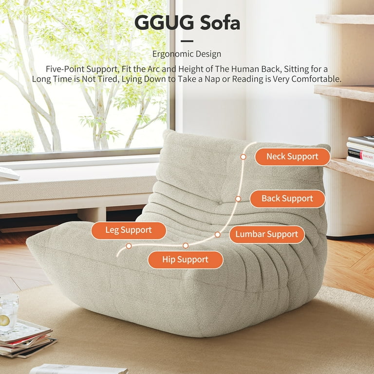 White floor chair sale