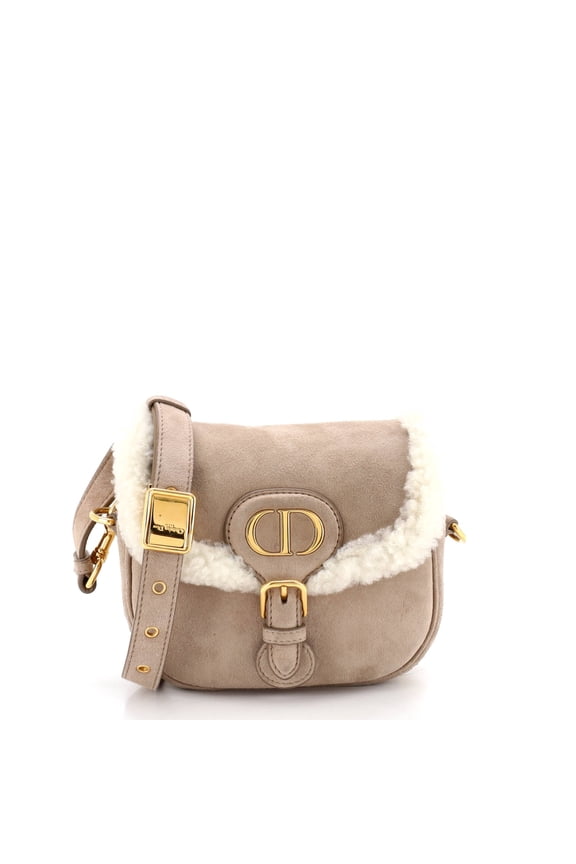 Pre-Owned Bobby Flap Bag Shearling Small By Rebag
