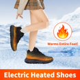 thumbnail image 2 of Heated Sneakers for Men and Women,Electric Foot Warmer,Winter Snow Boots,3 Adjustable Temperature,Unisex Heating Sports Shoes for Hiking Skiing (Women), 2 of 7