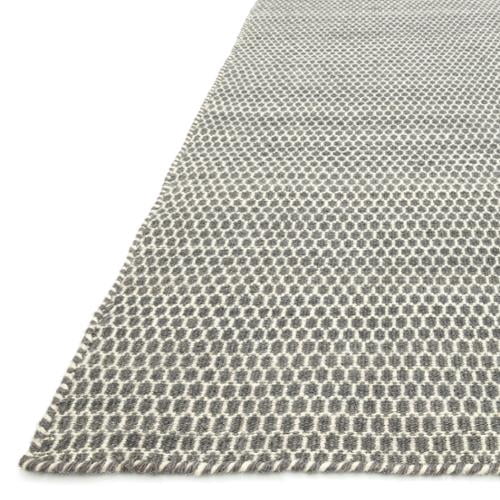Loloi Milena Linen / Midnight 5'-2" x 7'-6" Area Rug