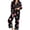 A-Black Tree, variant on successthop Christmas Pjs Women Merry 2 Piece Tree Long Sleeve Party Reindeer Shirts Gifts Pants Holiday Loungewear