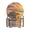 Turtle Beach Sunset, variant on Haosy Set of 6 Drink Woven Coaster with Holder Heat Resistant Non-Slip Bar Coasters 4 Inches Turtle Beach Sunset