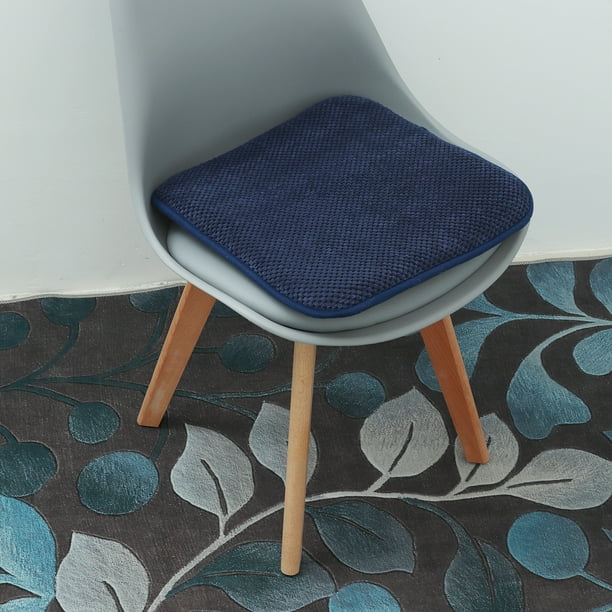 1 2 4 Packs Premium Dining Chair Cushion Memory Foam Chair Pads Nonslip Seat Cushion Pad 16 X 16 Assorted Colors Walmart Com Walmart Com