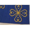 thumbnail image 2 of EORC FAM018BL6X8 6 x 8 ft. Modern Flat Contemporary Weave Rug, Blue, 2 of 4