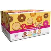 Donut Cafe Single Serve Coffee Pods Flavored Variety Pack (Pecan, Coconut, Salted Caramel, Hazelnut) 80ct