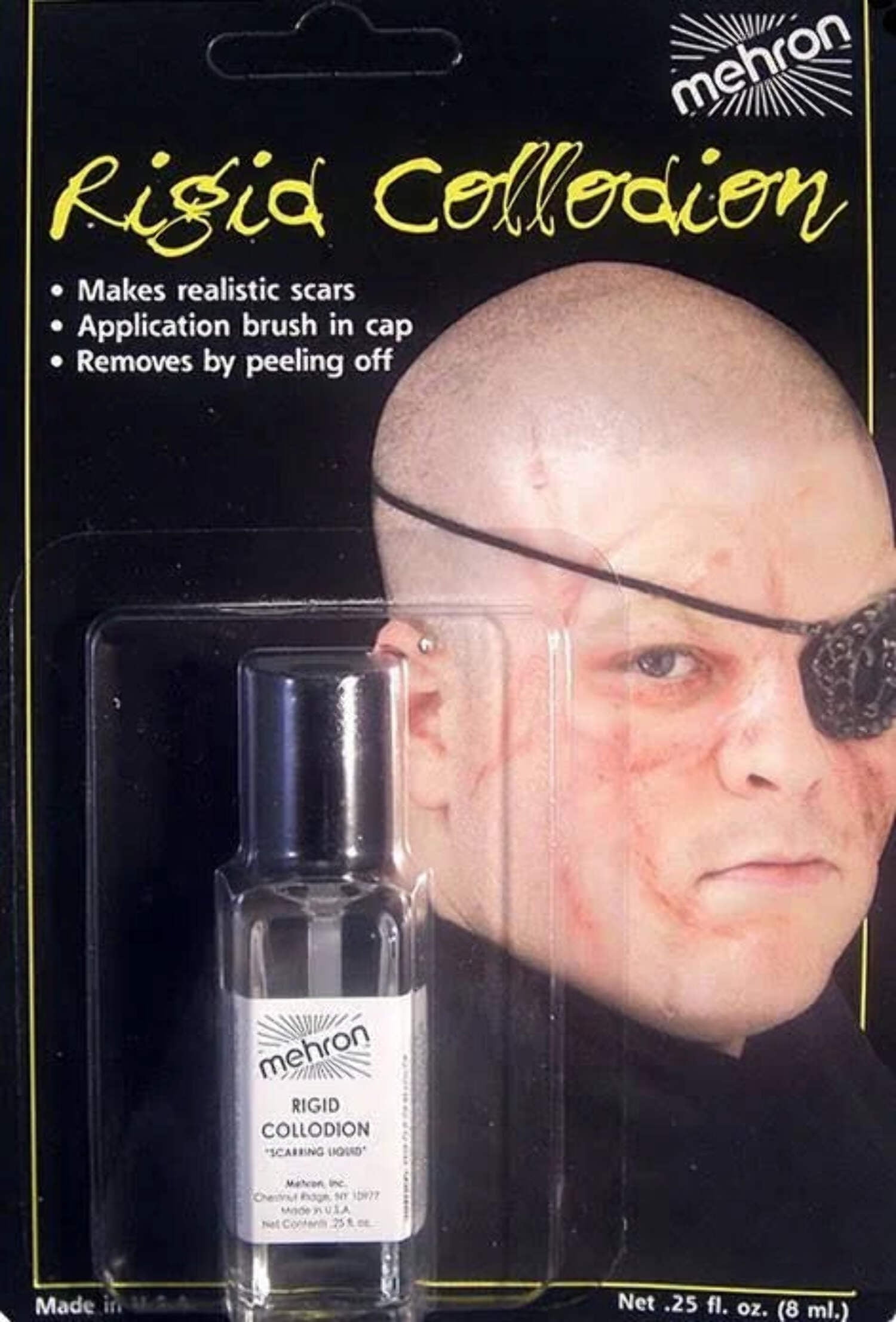 Mehron - Rigid Collodion - Scarring Liquid - 204AC - Creams & Moisturizers