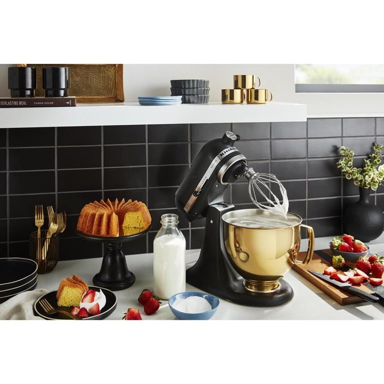 KitchenAid 5 Quart Tilt-Head Stainless Steel Bowl, Radiant Gold