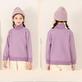 thumbnail image 4 of Ruyang Fleece Lined Crewneck Sweaters for Teen Girls Boys Thermal Pullover Sweatshirt Winter Thick Warm Jumper, 4 of 4