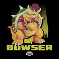 thumbnail image 2 of Womens The Super Mario Galaxy Movie Bowser Classic Cool Pose T Shirt, 2 of 5