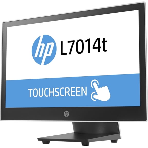HP LED Touchscreen Monitor L7014t 14" Size, 1366 × 768 (WXGA), EPEAT Gold, ENERGY STAR 7.0, Black