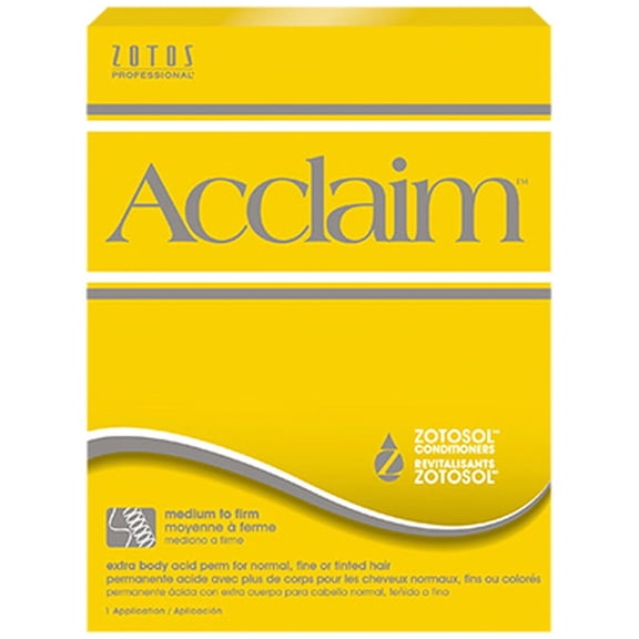 Zotos Acclaim Extra Body Acid Perm For Normal, Fine or Tinted Hair