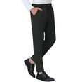 thumbnail image 5 of INSPIRE CHIC Men's Dress Solid Color Pants Straight Front Chino Slacks, 5 of 5