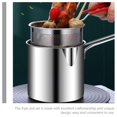 thumbnail image 4 of 1 juego de freidora de acero inoxidable Freidora y cestas de metal Olla para freír profunda Cesta para freír para cocina, 4 of 4