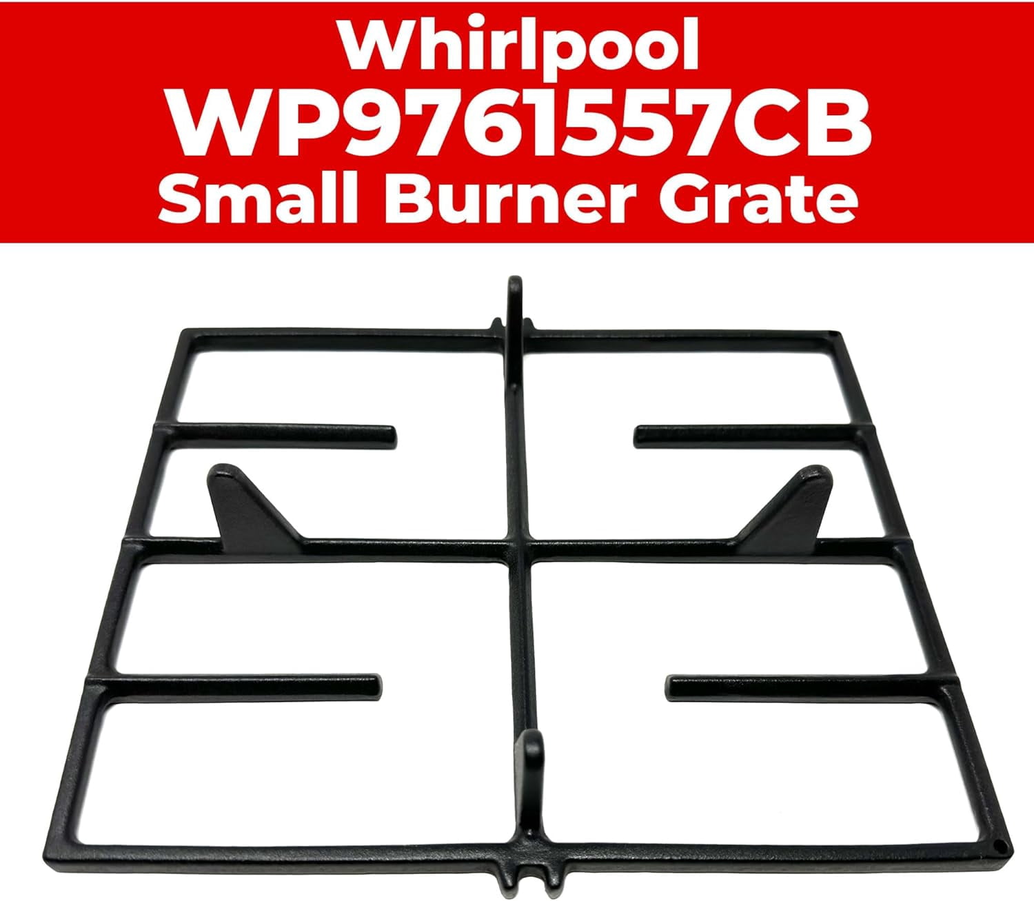 US-Based & Operated Supplier – WP9761557CB Range Surface Burner Grate