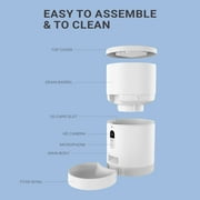 Instachew Purechew Smart Automatic Pet Feeder, Food Dispenser for Cats and Dogs, Smart Portion Control, Programmable Treat Dispenser with HD Camera, Portion Control