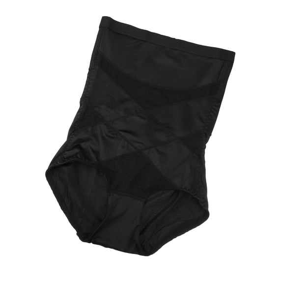 Vocoste High Waist Women Slimming Body Shaping Tummy Control Shapewear Control Panties Underwear L Black