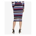 thumbnail image 2 of RACHEL ROY $99 Womens New 1304 Black Striped Sweater Midi Skirt XS B+B, 2 of 2