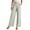 Mint Green, variant on Suit Pants Women's Trousers Solid Color Thin Pocket High Waist Casual Wide Leg Pants Bell Bottoms Slacks for Womens Trousers Mint Green M