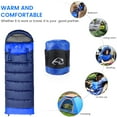 0 Degree Wearable Sleeping Bag for Adults Compact Lightweight Cold
