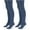 Denim, variant on Girls Baby Toddler Pima Cotton Dress School Tights 2 Pack