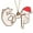 DB, variant on WKSCLPAI Christmas 67 Ornament 2025, Six Seven Meme Christmas Tree Ornament with Santa Hat Decor, Funny 67 Teen Slang Ornaments, Xmas Tree Decorations, Gag Gifts, #DA