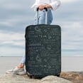 thumbnail image 3 of Lsque Chemical Printed Luggage Cover, Travel Luggage Protector,Scratch and Dirt Resistant, Fits 18-32 Inch Luggage - Small, 3 of 9