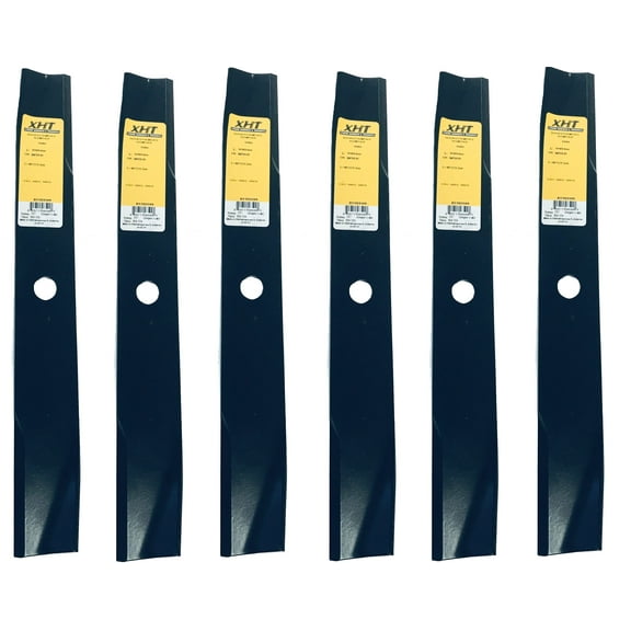 XHT, 16", 3/4" Replacement Blade for Toro 106637 106078 (Set of 6) - B1TR3109,6