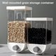 thumbnail image 2 of Kearding Dispensador de cereales para colgar en la pared, contenedor de granos de alimentos secos para cocina, contenedor de almacenamiento de 1500ml, 2 of 6