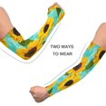 thumbnail image 4 of Pretty Sunflower Arm Sleeves,UV Sun Protection Cooling Arm Sleeves for Basketball Running Cycling Golfing, 4 of 7