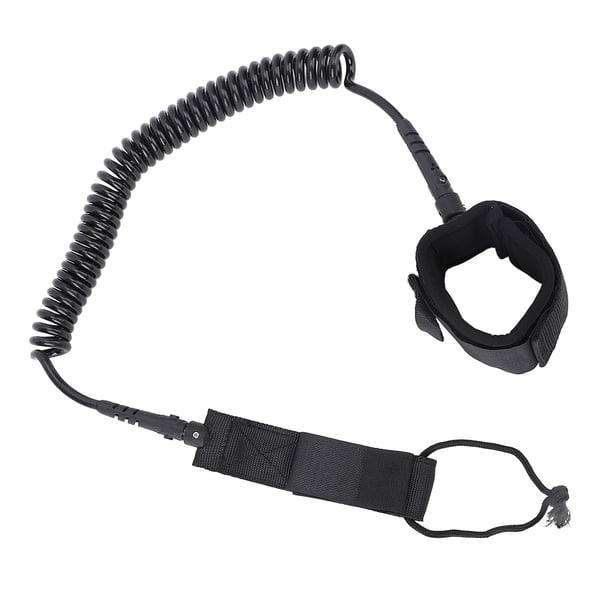 Correa de Surf Premium de 3-M, Espiral de Tpu, Cuerda para Tabla de Surf de Remo, Correa de Tobillo Con Rotacia de 360 Grados.