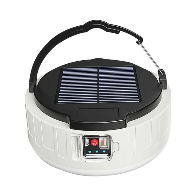 Solar Lights Outdoor Hanging Lantern Usb Solar Camping Light with Remote Control - Hanging Tent Light Outdoor Lamp for Camping, Hiking, Outage, Cellphone Emergency Charging