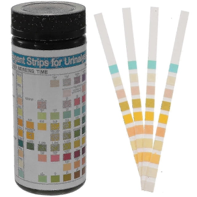 100 Pcs Urine Ph Test Strips Urinalysis Testing Strips Urine Protein Test Strips 12-29