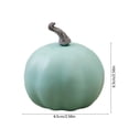 thumbnail image 3 of Fall Decor Halloween Pumpkin Decorations Pastel Blue Foam Artificial Pumpkin PastelAutumn Harvest Tabletop Decor Farmhouse Cottagecore Tiered Tray Centerpiece for Thanksgiving (1PCS), 3 of 7