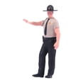 thumbnail image 1 of HILABEE 1/64 Miniature Male Police Figure Painted for Diorama Micro Landscapes Decor Stop car, 1 of 9